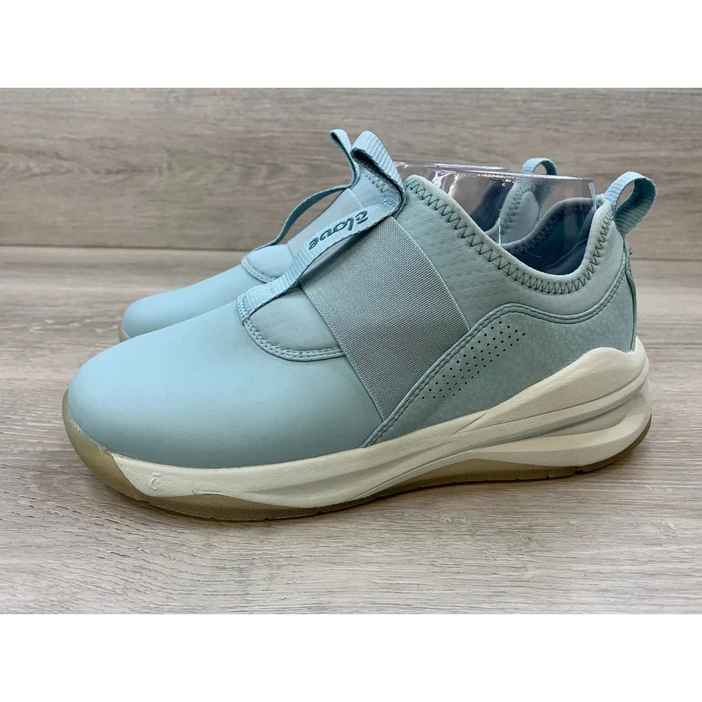 Clove Women's Blue Slip On Nursing Shoes Healthcare Sneakers 7 Comfort Shoes